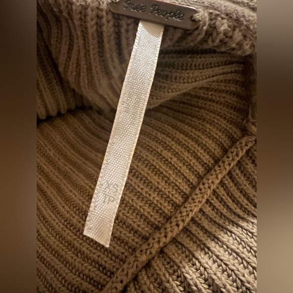 Free people sweater top ribbed size xs - Picture 4 of 5